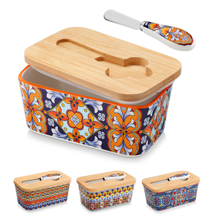 6.5" Butter Dish with Lid