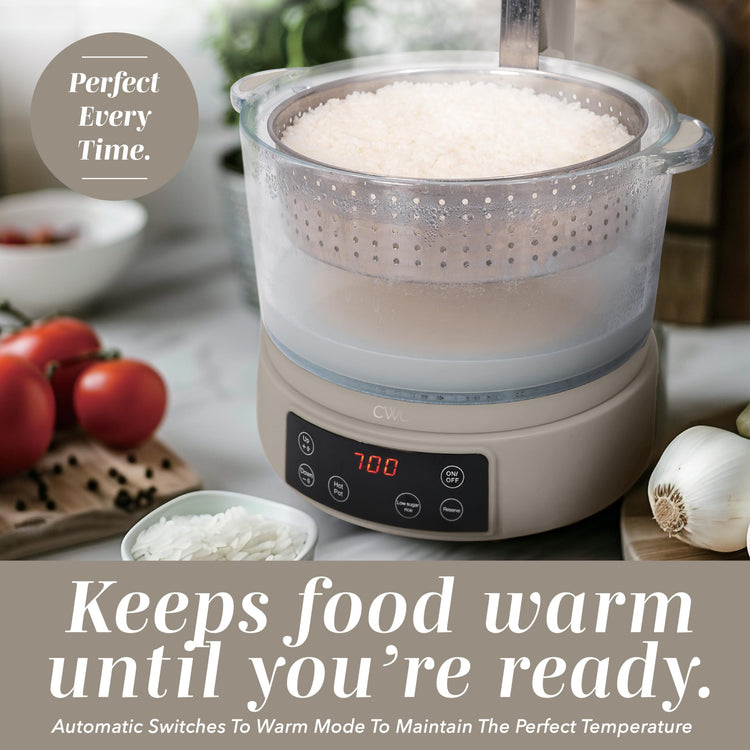 Glass Mini Low Carb Rice Cooker