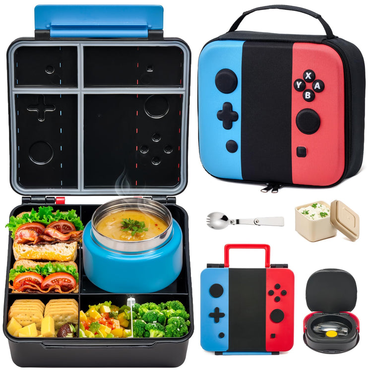 Game Lunch Box for Kids with Thermo
