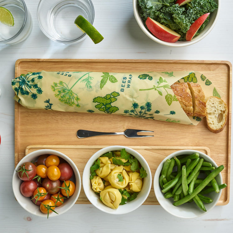Vegan Beeswax Wraps for Food (3 Count)