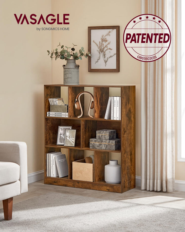 Bookcase Freestanding Storage Unit