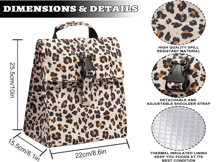 Insulated Foldable Lunch Bag