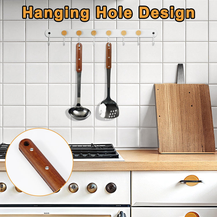 Stainless Steel Wok Spatula and Ladle Tool (2 Count)