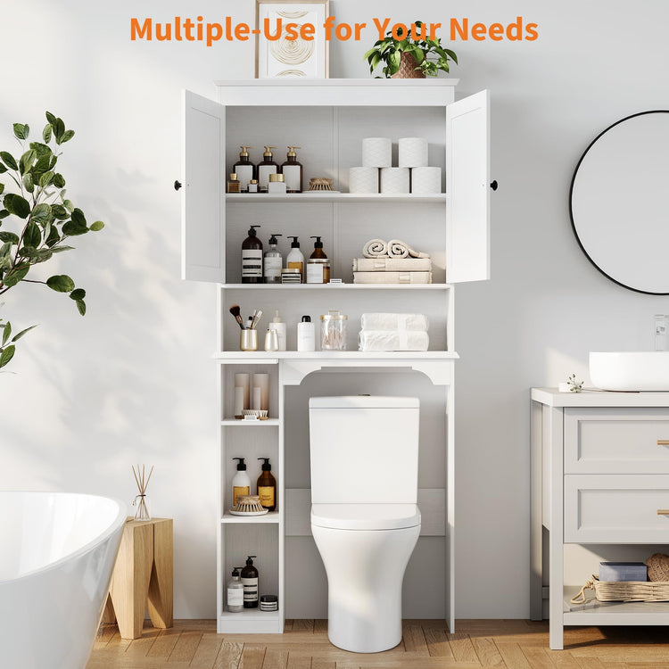 23.6 Inches Wide Toilet Rack with Over The Toilet Storage Cabinet