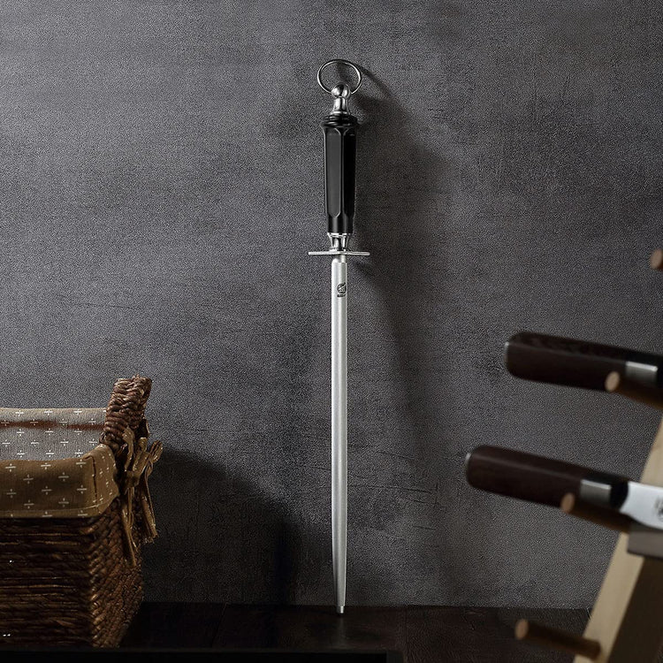 10 Inch Flat Diamond Knife Sharpening Rod