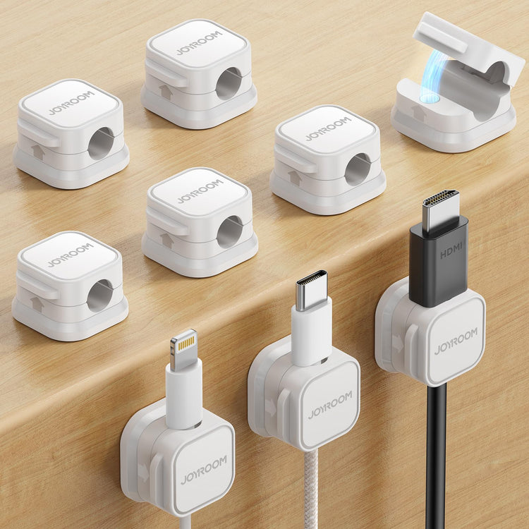 9 Pack Magnetic Cable Clips (9 Count)