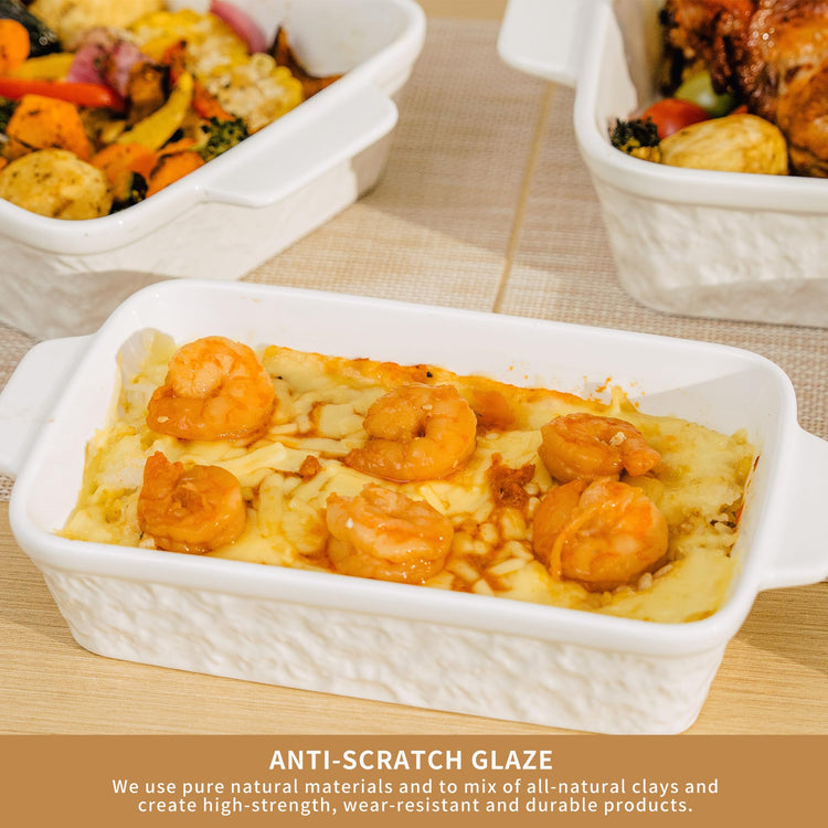 Casserole Dishes for Oven (4 Count)
