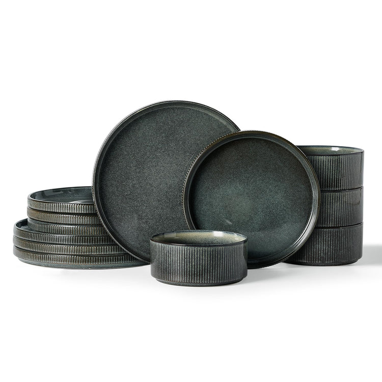 Star Stoneware Dinnerware Set (12 Count)