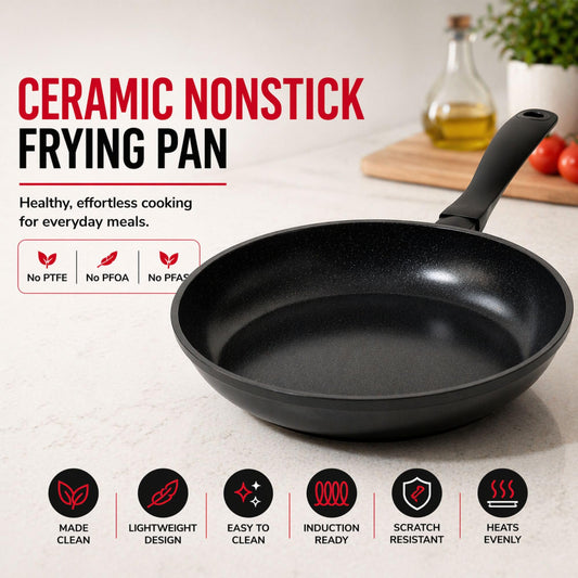 Energy Ceramic Nonstick Frying Pan Set (2 Count)