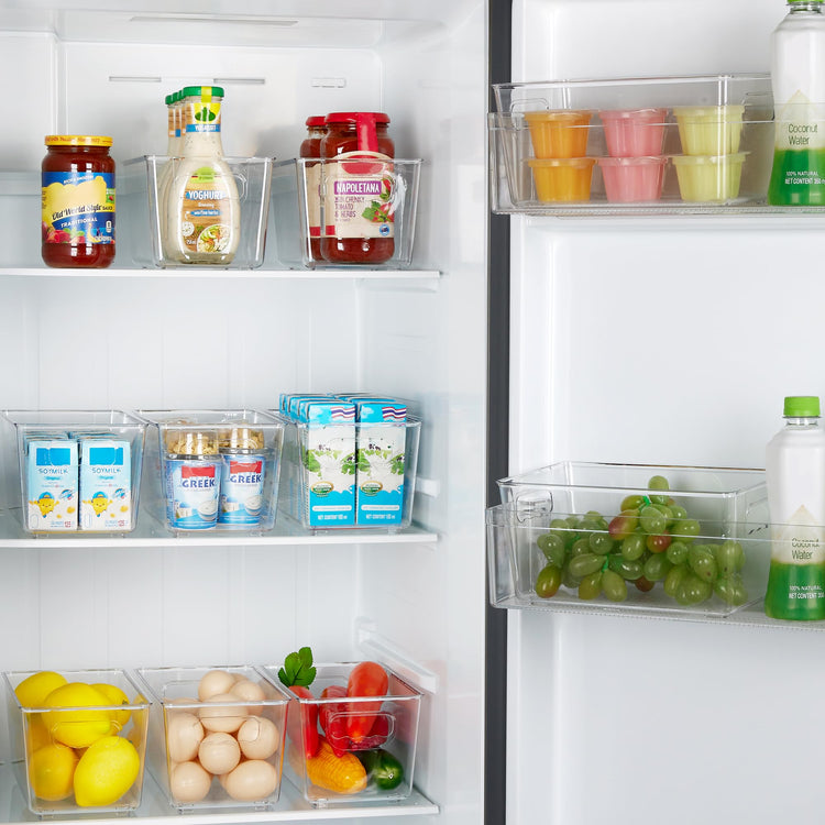 4 Pack Clear Storage Bins (4 Count)