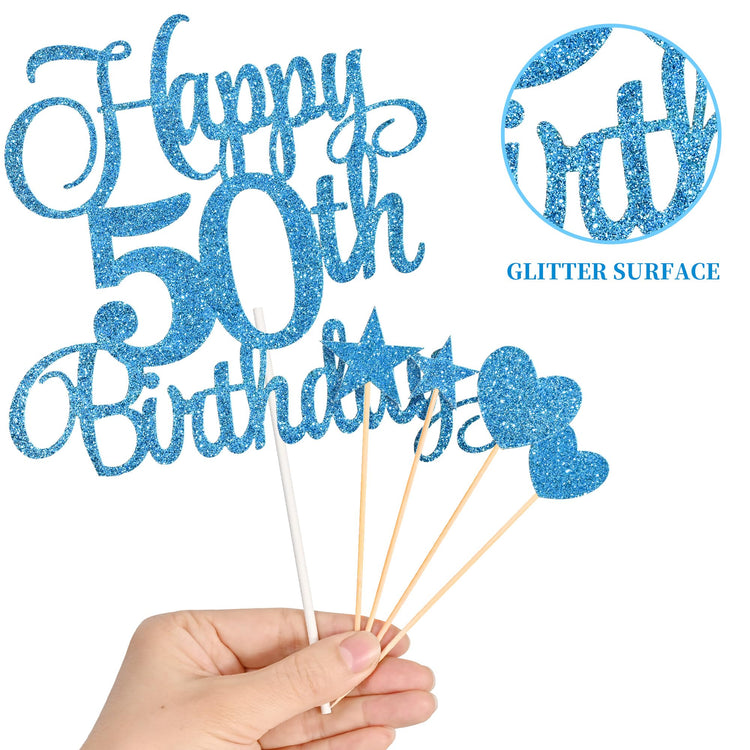 50th Birthday Cake Decorations