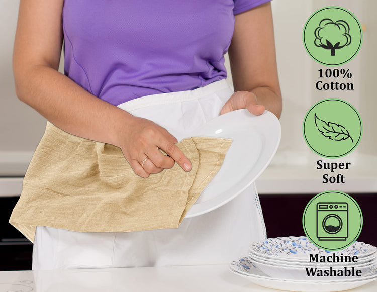 Flour Sack Towels 6 Pack 28”x28” (6 Count)