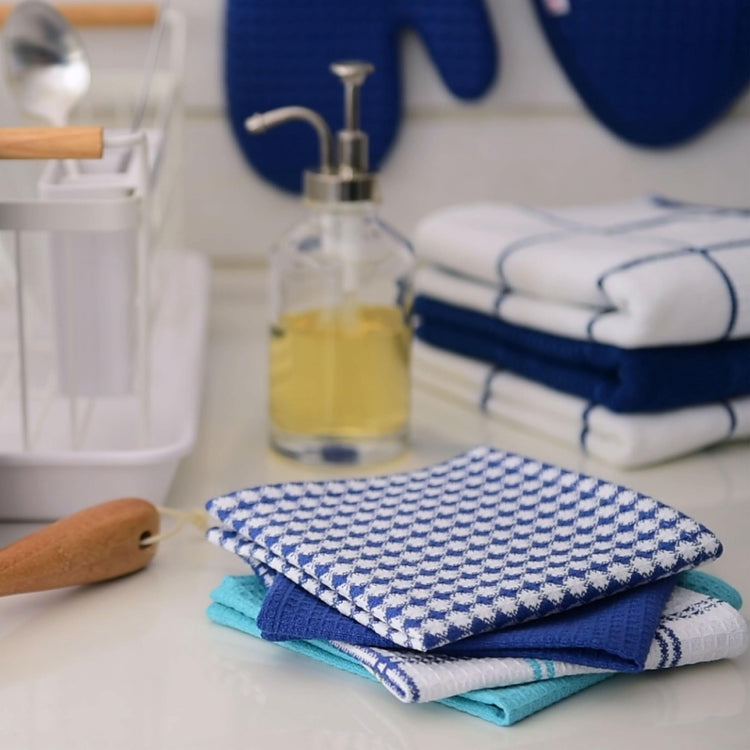 Premium Waffle Dish Cloths (4 Count)