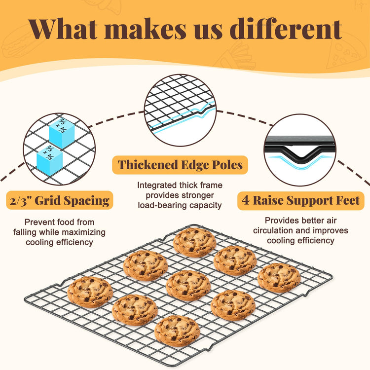 Cooling Racks for Cooking and Baking