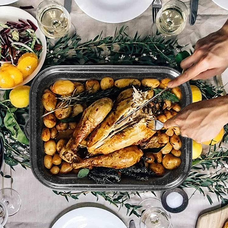 Roasting Pan With Lid and Rack