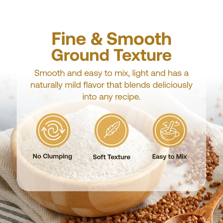 Organic Buckwheat Flour (32 Ounce)