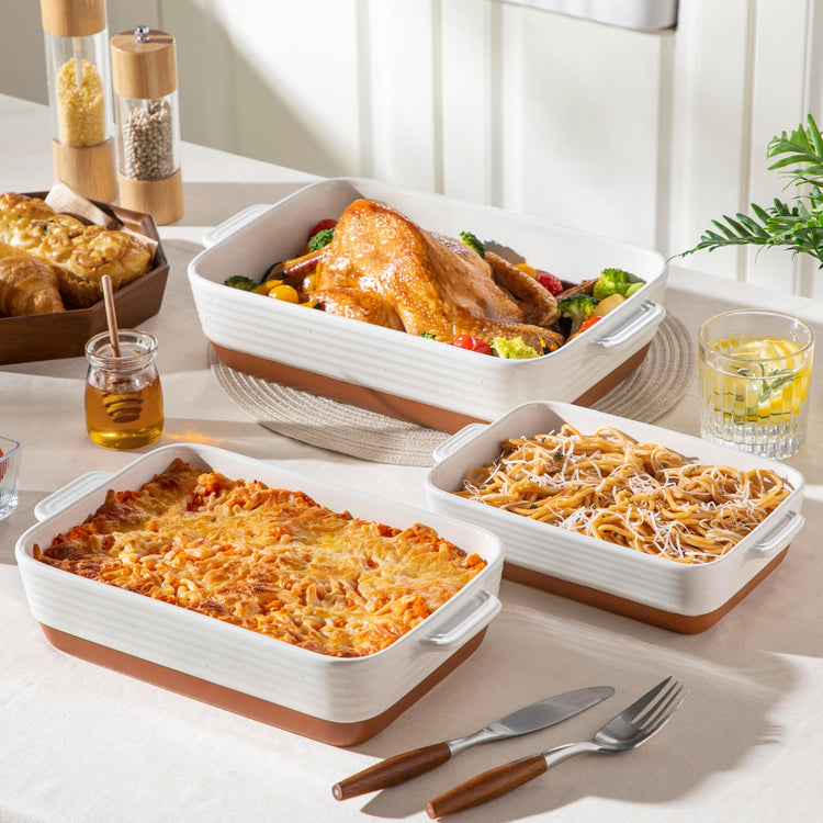 Casserole Dishes for Oven (3 Count)