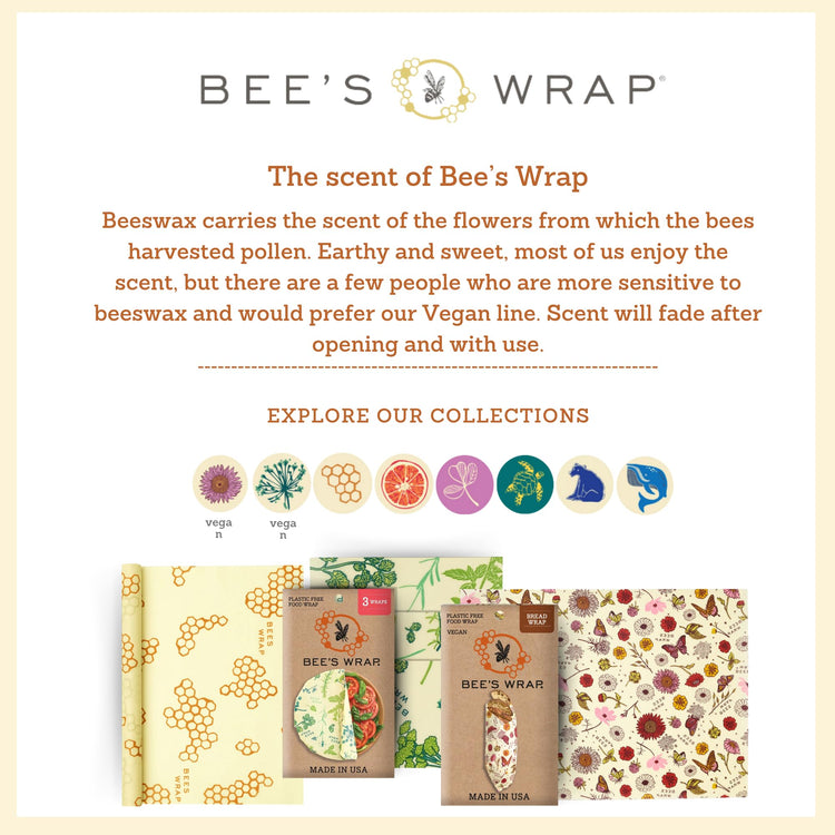 Beeswax Food Wraps (5 Count)