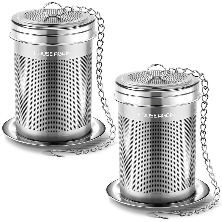 Tea Infuser Extra Fine Mesh Tea Infusers for Loose Tea (2 Count)