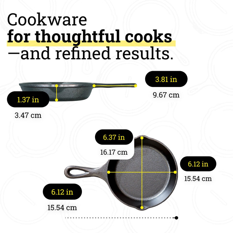 Pre Seasoned Cast Iron Skillet