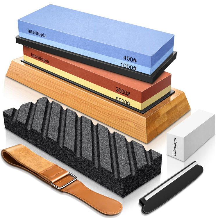 Complete Knife Sharpening Stone Set