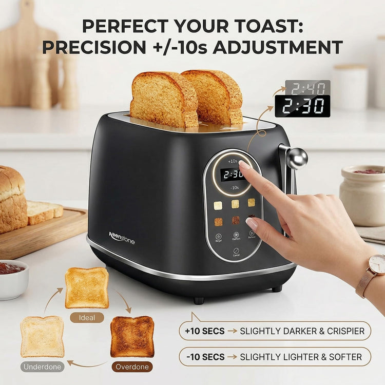 Smart Touch Screen Toaster 2 Slice