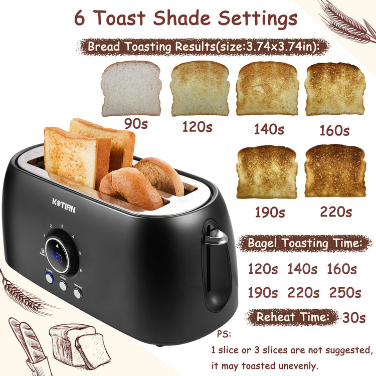 Toaster 4 Slice