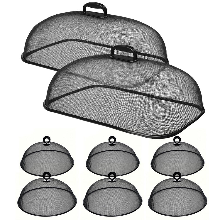 8 Pack Metal Mesh Screen Food Covers