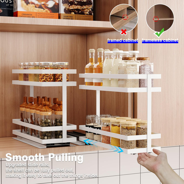 Pull Out Spice Rack Organizer for Cabinet