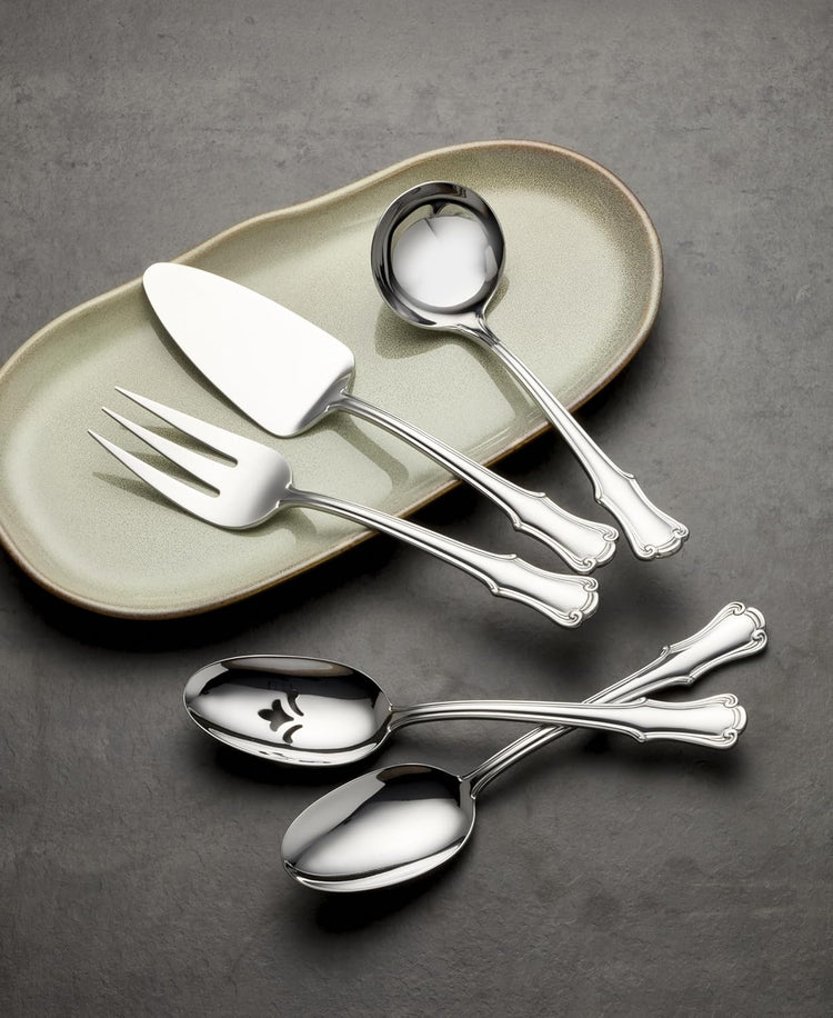 Oneida 897922 James Street Mirror 5 Piece Hostess Set