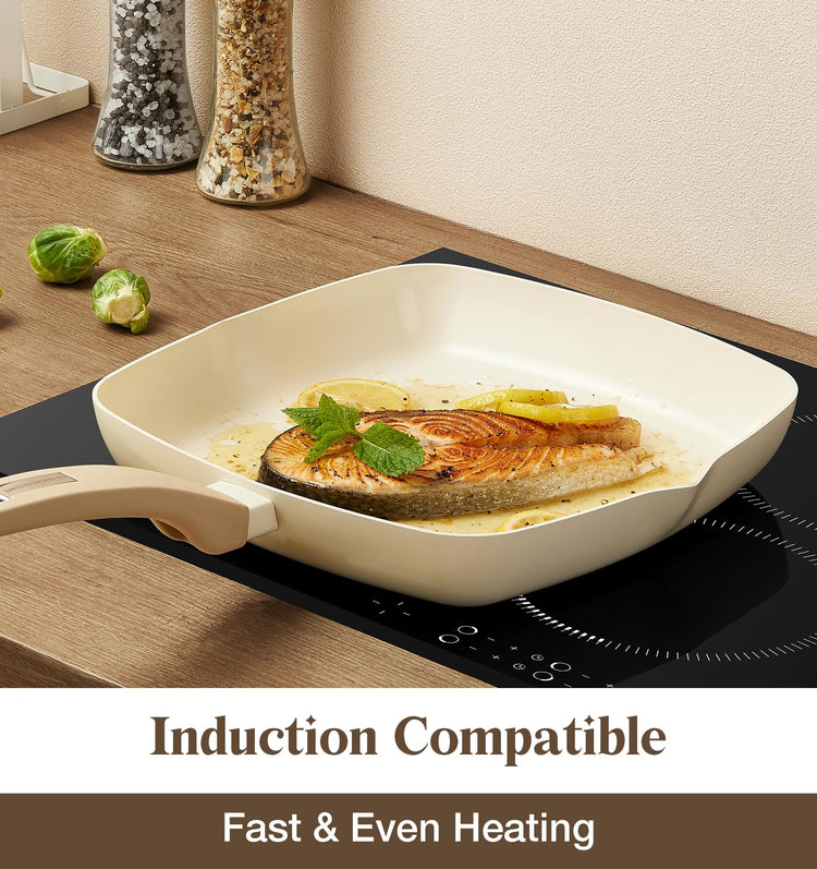 Nonstick Grill Pan for Stove Tops