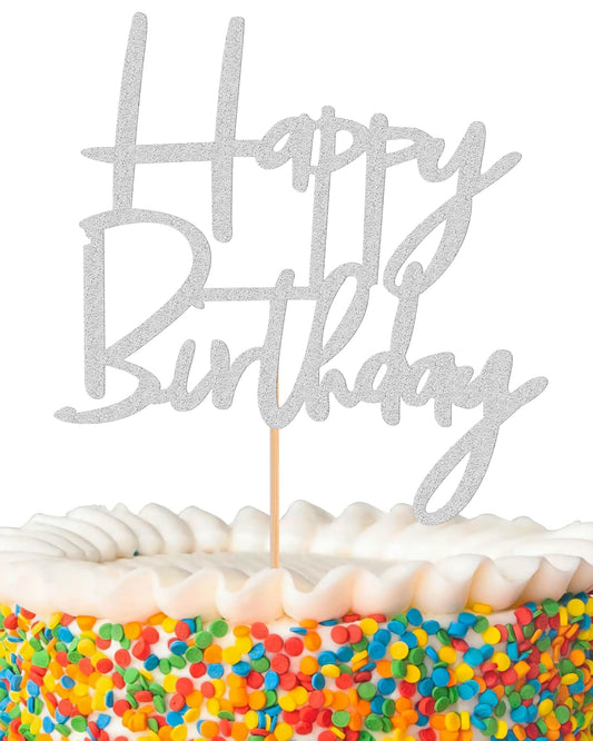 Happy Birthday Cake Topper
