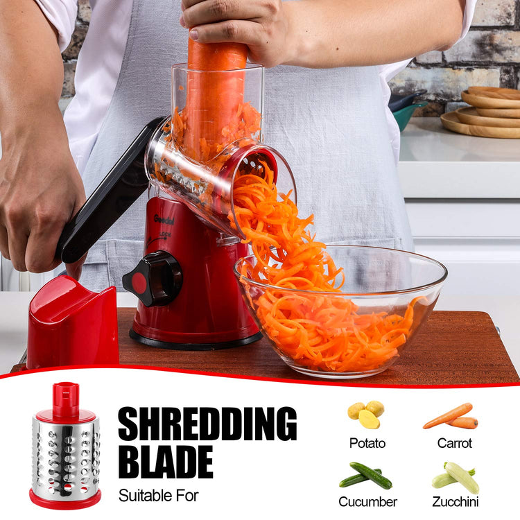 Rotary Cheese Grater Hand Crank