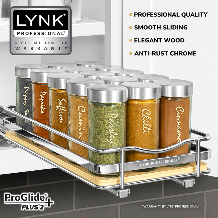 lite™ Pull Out Spice Organization for Cabinets