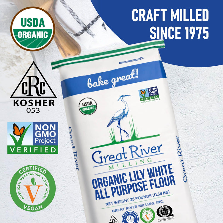 Organic Lily White All Purpose Flour (400 Ounce)