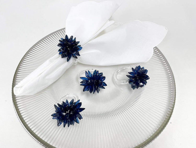 Crystal Design Collection Napkin Rings