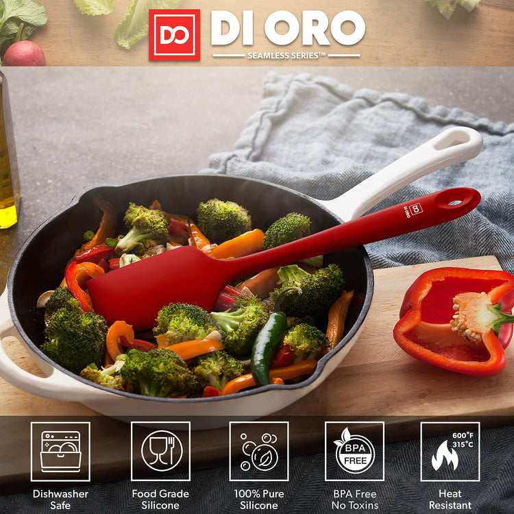 DI ORO Silicone Spatula Set (3 Count)