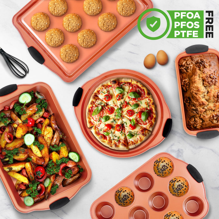 8 Piece Baking Pans Set