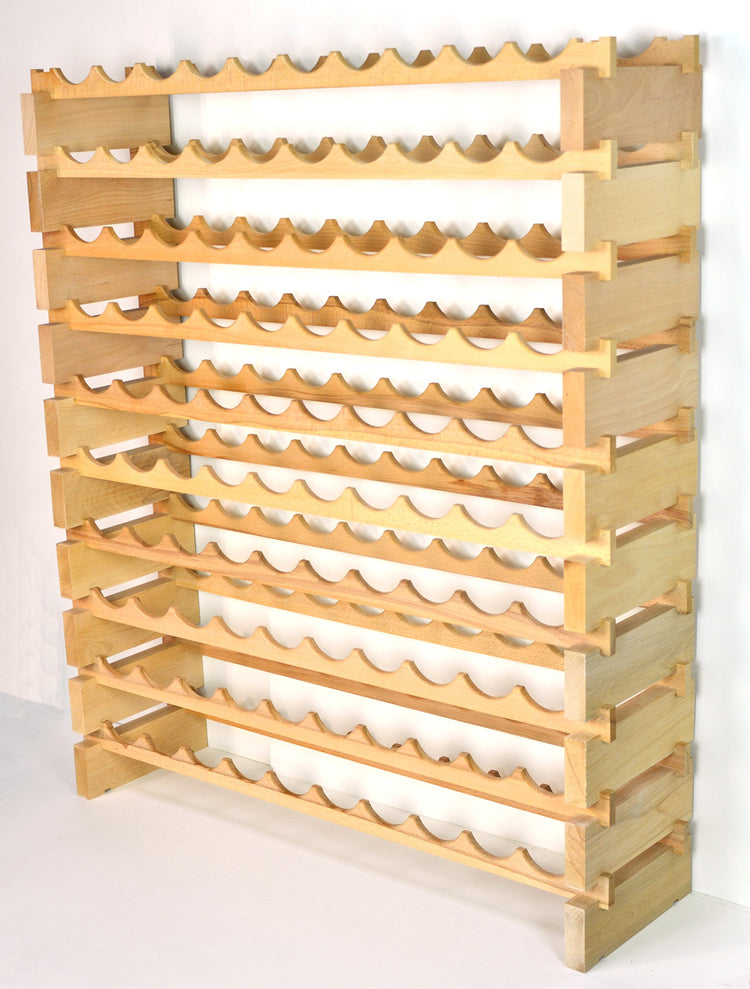 Modular Wine Rack Beechwood 40