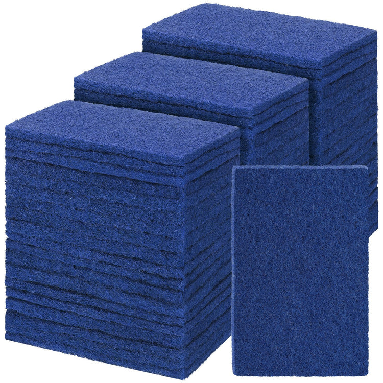 100 Pcs Non Scratch Scouring Pads for Kitchen Dish