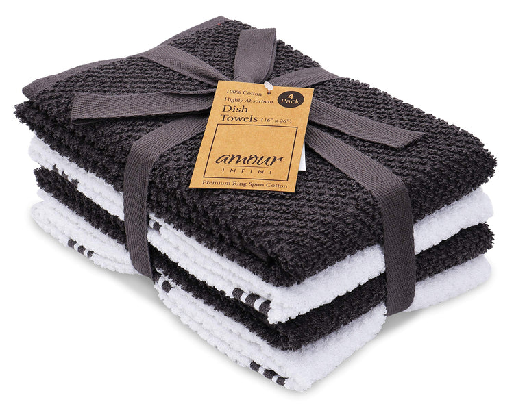 Kitchen Towels Pack of 4 (4 Count)