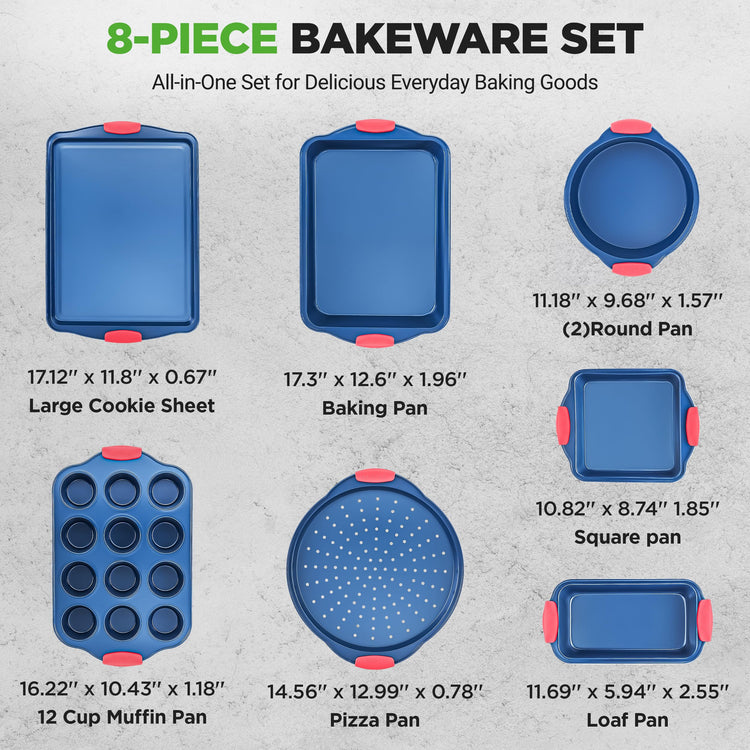 8 Piece Bakeware Set