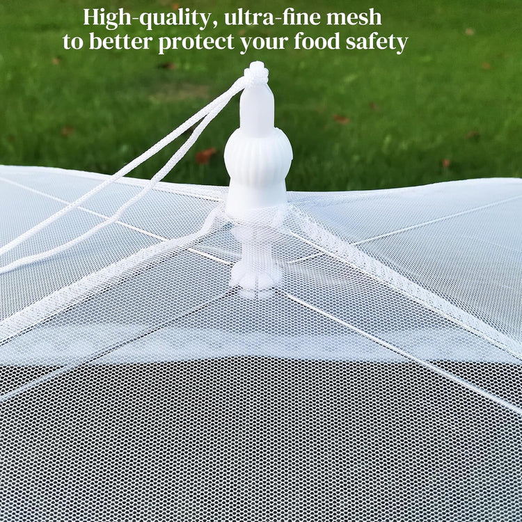 Mesh Food Covers for Outside,3 Extra Large 40"X24" Jumbo Pop-Up Mesh Food Tent Food Cover for Outside BBQ Camping Party Picnic Accessories - Outside Food Covers