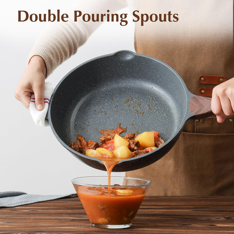 Nonstick Deep Frying Pan Skillet