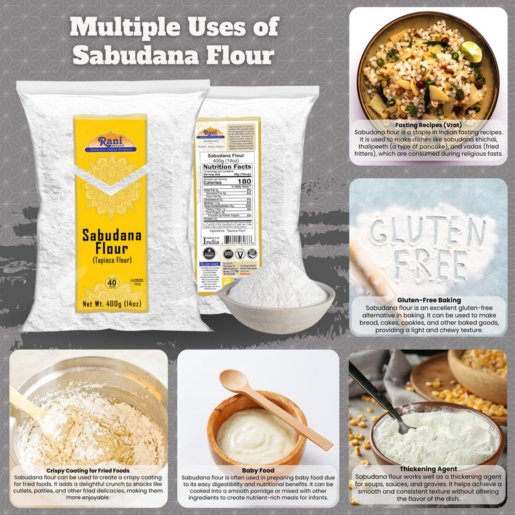Rani Sabudana Flour (14 Ounce)