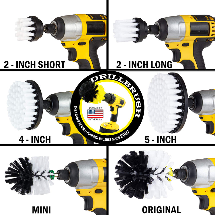 Drill Brush Ultimate Car Wash Kit