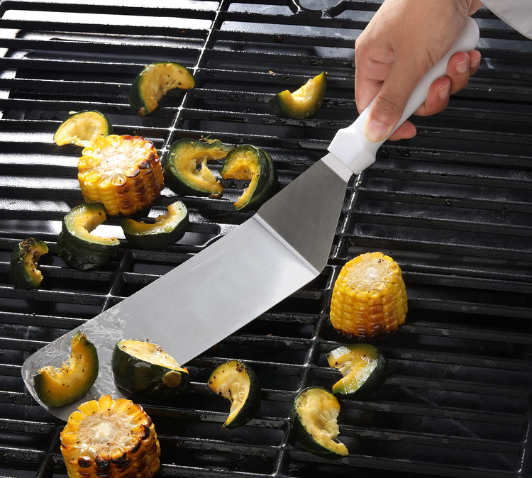 Commercial Grade Plastic Handle Flexible Grill Turner