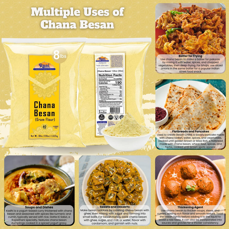 Rani Chana Besan (128 Ounce)