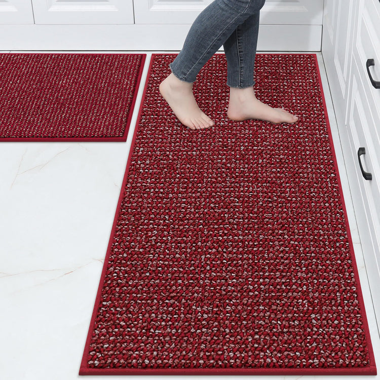 Kitchen Rugs and Mats 2PCS Non