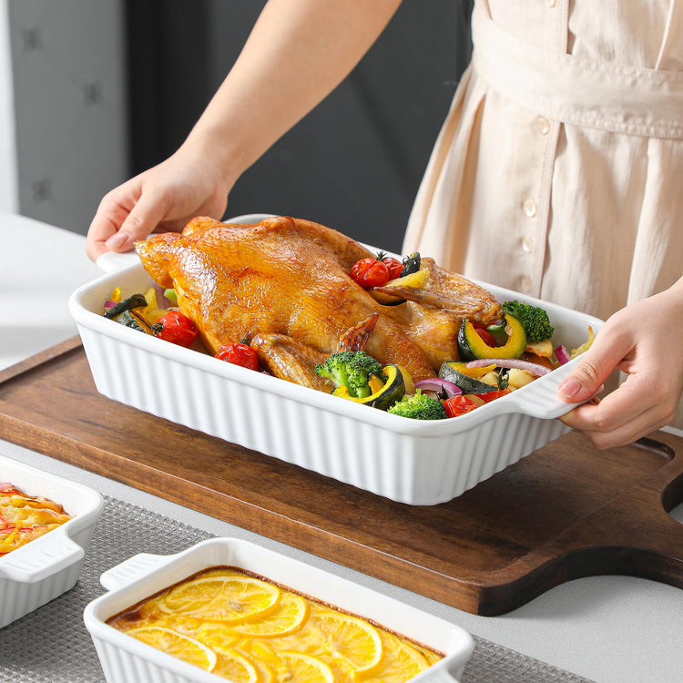 Casserole Dishes for Oven (4 Count)